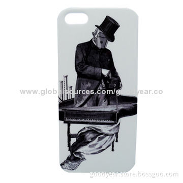 ABS + IML Half Cover Case for iPhone 5, Various Colors Available